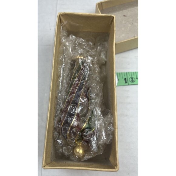 Egyptian Accents Glass Holiday Ornament In Box Colorful - Picture 8 of 10